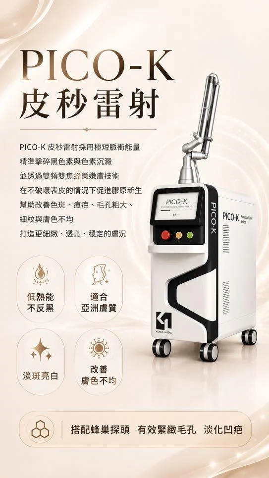 Pico-K 皮秒雷射 Pico-K 皮秒雷射
